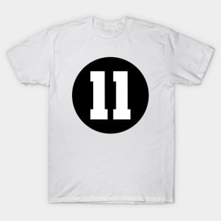 Number Eleven - 11 T-Shirt